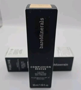 bareMinerals Lot 2 COMPLEXION RESCUE SPF30 Tinted Moisturizer BUTTERCREAM  #126 - Picture 1 of 3
