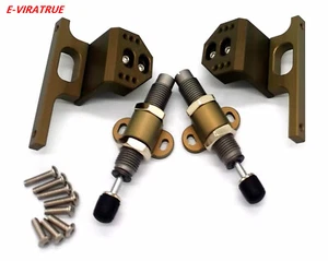E-VIRATRUE 7075Aluminum Adjustable Rear Buffer Mounts For Losi Baja Rey 2.0 1/10 - Picture 1 of 4