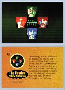 The Beatles : Yellow Submarine #31 Comic Images 1999 Photocard - Picture 1 of 1