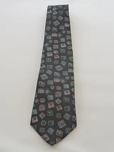 Halston men's tie (T47) - Picture 1 of 3