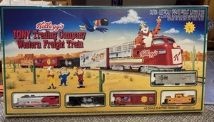 Kellogg's Tony Tigers Trading Co. Western Freight HO Scale Electric Train New - Picture 1 of 15