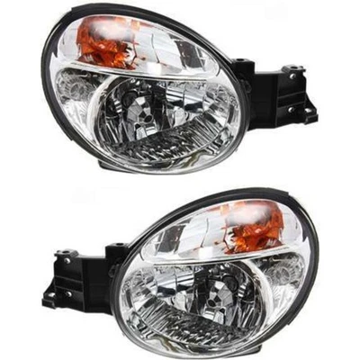 Headlight Set For 2002-2003 Subaru Impreza Left and Right With Bulb 2Pc - Image 1 of 4