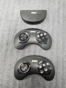 Sega Genesis Official Infrared Wireless Controller Set w/ Receiver - MK-1653 - Picture 1 of 5
