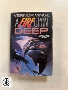 A Fire Upon the Deep by Vernor Vinge (1992) Hardcover - Picture 1 of 3