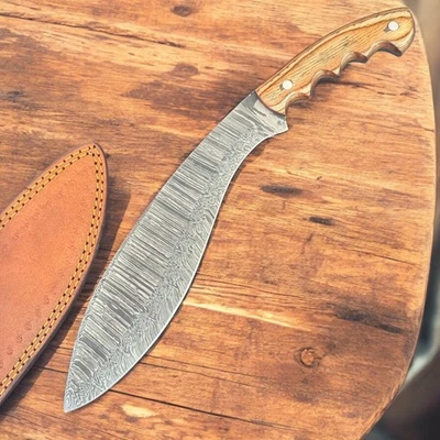 15" Firestorm Damascus Steel Bowie knife for Camping B 160..... - Image 1 of 4