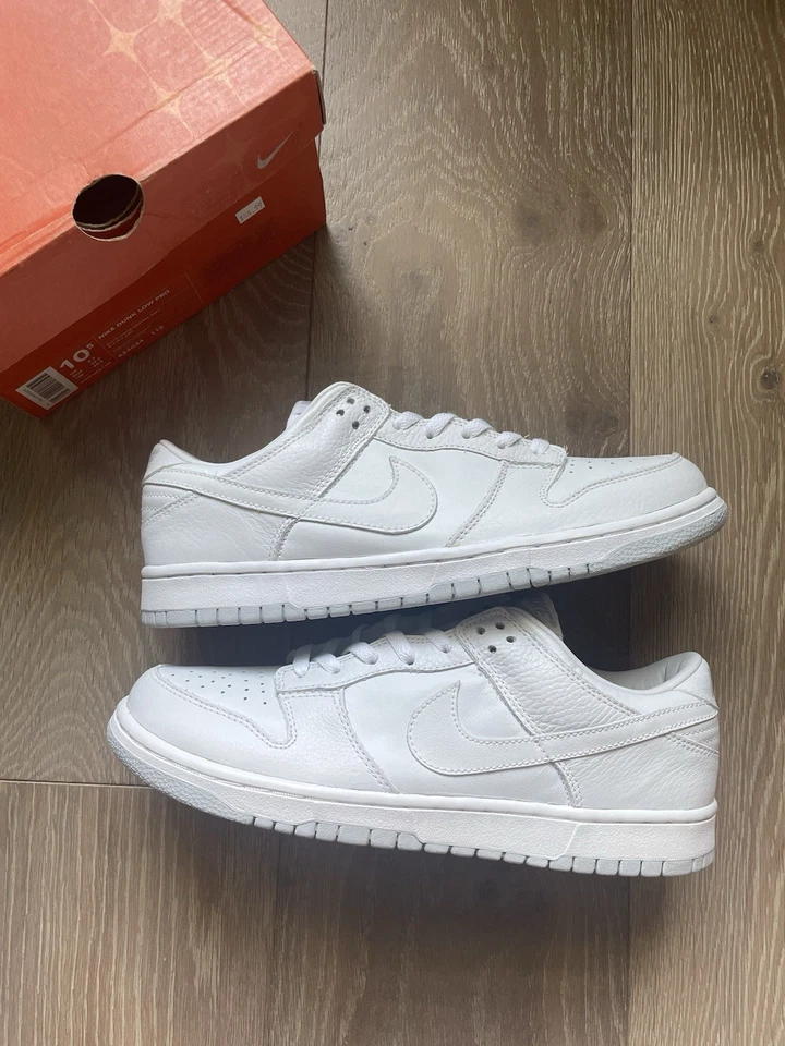 Size 10.5 - Nike Dunk Low Pro B White 2003 - Image 1 of 4