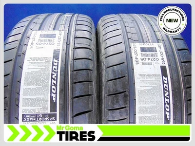 SET OF 2 NEW 245/35/20 DUNLOP SP SPORT MAXX GT DSST RSC RFT XL TIRES 95Y 2453520 - Imagem 1 de 4