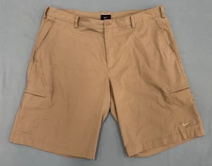 Nike Dri-Fit Herren Stone Khaki Golf Sport Freizeit Gr. 38 Shorts - Bild 1 von 8