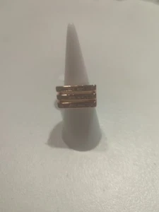Bomb Party Ring Sz 6 April 2025 Modern Marvel Cubic Zirconia Rose Gold Rg39993 - Picture 1 of 10