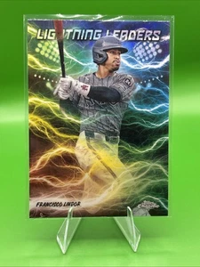 Topps Chrome Francisco Lindor Lightning Leaders #LL-7 FREE SHIP - Picture 1 of 2
