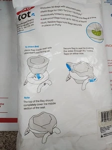 15 sacchetti di ricambio OXO Tot 2 in 1 Go Potty 15 sacchetti allenamento bambini - Foto 1 di 2