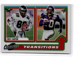 2022 Panini Classics Cris Carter #T-11 Transitions Red #/50 - Picture 1 of 2