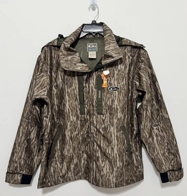 Drake Waterfowl Men's Heat-Escape Full-Zip 2.0 Jacket Size Medium Bottomland NEW - Image 1 of 4