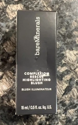 BareMinerals Complexion Rescue Highlighting румяна 15 мл/0,5 унц - персиковое свечение - Изображение 1 из 4