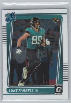 2021 Donruss Optic Luke Farrell RC #287 D - Image 1 of 2
