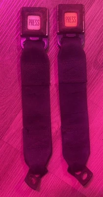 Jeep Wrangler YJ 1992-1995 Rear Female Seat belt Set with Bolt    FREE SHIPPING - Image 1 of 4