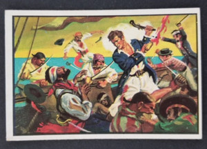 Vintage 1954 Bowman U.S. Navy Victories Card #37 (Soft Corner Bottom Left)