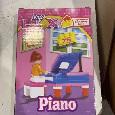 My Blox Piano Building set 76 Pieces   New - Image 1 of 2