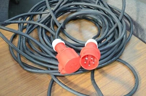 Kedu S551 16A/6h en 60309 5 P Receptacle H07RN-F 450/750 V 5G2 5mm2 HAR Wire - Picture 1 of 5