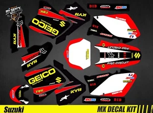 Motorrad Deko Kit für / Mx Decal Kit for Suzuki RM 125 / 250 - Geico - Bild 1 von 1