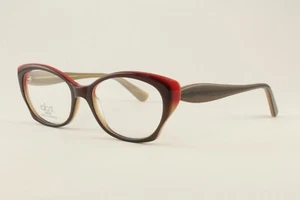 New Authentic Jean Lafont Glasses Petale 1013 Brown Orange 52mm France - Picture 1 of 7