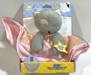 Kids II Bright Inspirations Cat Lovey Security Prayer Blanket Blankie Pals NEW - Picture 1 of 7
