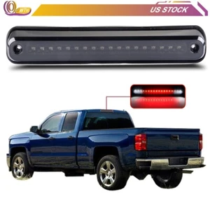 Third brake light For 1988-1997 1998 Chevy GMC C K C10 Silverado Smoke Lens - Foto 1 di 12
