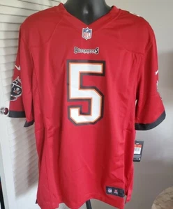 Josh Freeman #5 Tampa Bay Buccaneers Nike Men Large Jersey - Picture 1 of 9
