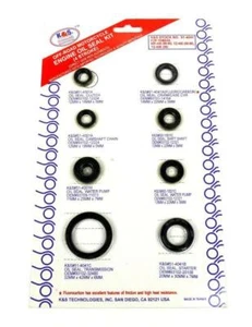 Yamaha YZ400 YZ426 YZ450 Engine Oil Seal Kit K&S 51-4041 - Picture 1 of 1