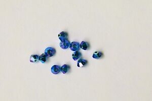 48 X Swarovski #5301 BICONE Beads 3mm AB 2X, Satin, Special Effects! RARE COLORS