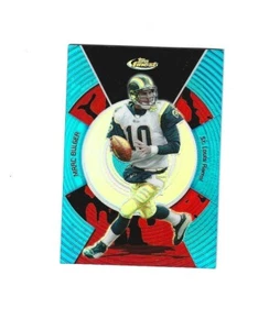 Finest Blue Refractors #55 2005 Marc Bulger/299 RAMS - Imagen 1 de 2