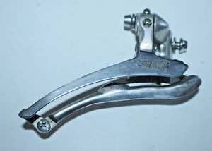 Shimano RX100 Double Front Derailleur FD-A551-ST BrazeOn Silver Fast USA Shipper - Picture 1 of 9