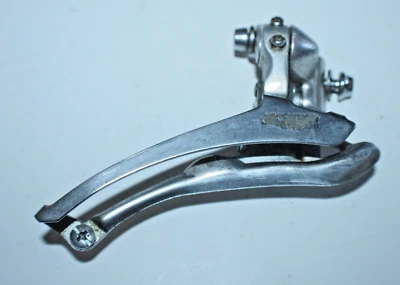 Shimano RX100 Double Front Derailleur FD-A551-ST BrazeOn Silver Fast USA Shipper - Image 1 of 4