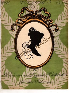 1901 Jugend #53 Dec 14 German Art Nouveau - The Calendar for 1902 - Picture 1 of 2
