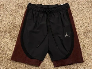 $75 Mens Michael Air Jordan Jumpman Dri-Fit Statement Sport Shorts Black/Red - Picture 1 of 12