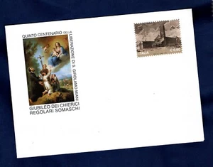 ITALIA 2012 BUSTA POSTALE GIUBILEO DEI CHIERICI REGOLARI SOMASCHI - Foto 1 di 1