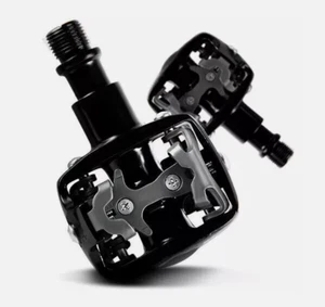Wellgo WPD-823 Clipless Mountain Pedal with Cleats Shimano MTB - Picture 1 of 2