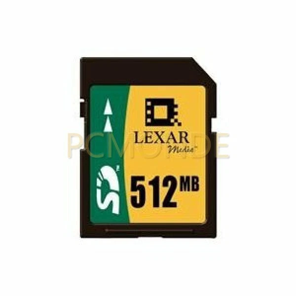 Lexar 512 MB Secure Digital Flash Memory Card (SD512-23-260) - Image 1 of 1