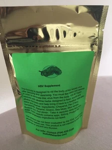 HSV SUPPLEMENT Alkaline herbs nourishes the body after hsv cleansing detox - Bild 1 von 8