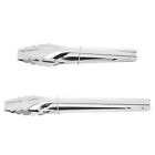  2 Pcs Stainless Steel Food Tongs Barbeque Grill Heatproof Clips