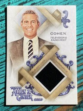 ANDY COHEN TV & Radio Host 2020 Topps Allen & Ginter Full Size Relic A #FSRA-AC