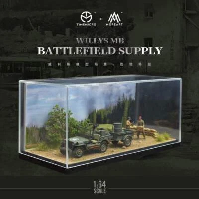 TimeMicro MoreArt 1:64 Willys MB Diecast Model Car - Image 1 of 4