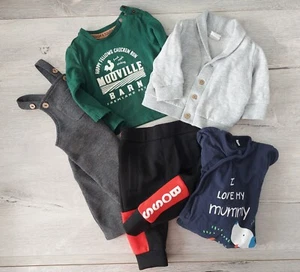 Baby Kleidung Paket*Hosen/Blazerjacke/Longsleeve*Neugeborene*Jungen*Gr. 50/56/60 - Bild 1 von 8