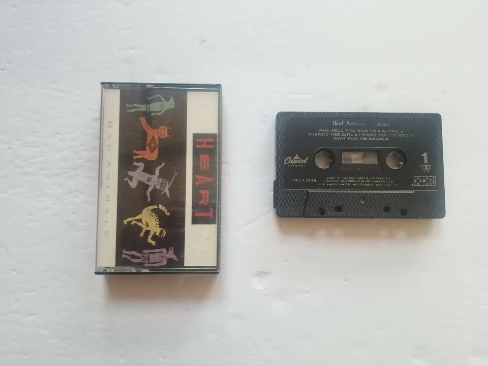 Heart - Bad Animals - Cassette Tape - Image 1 of 1