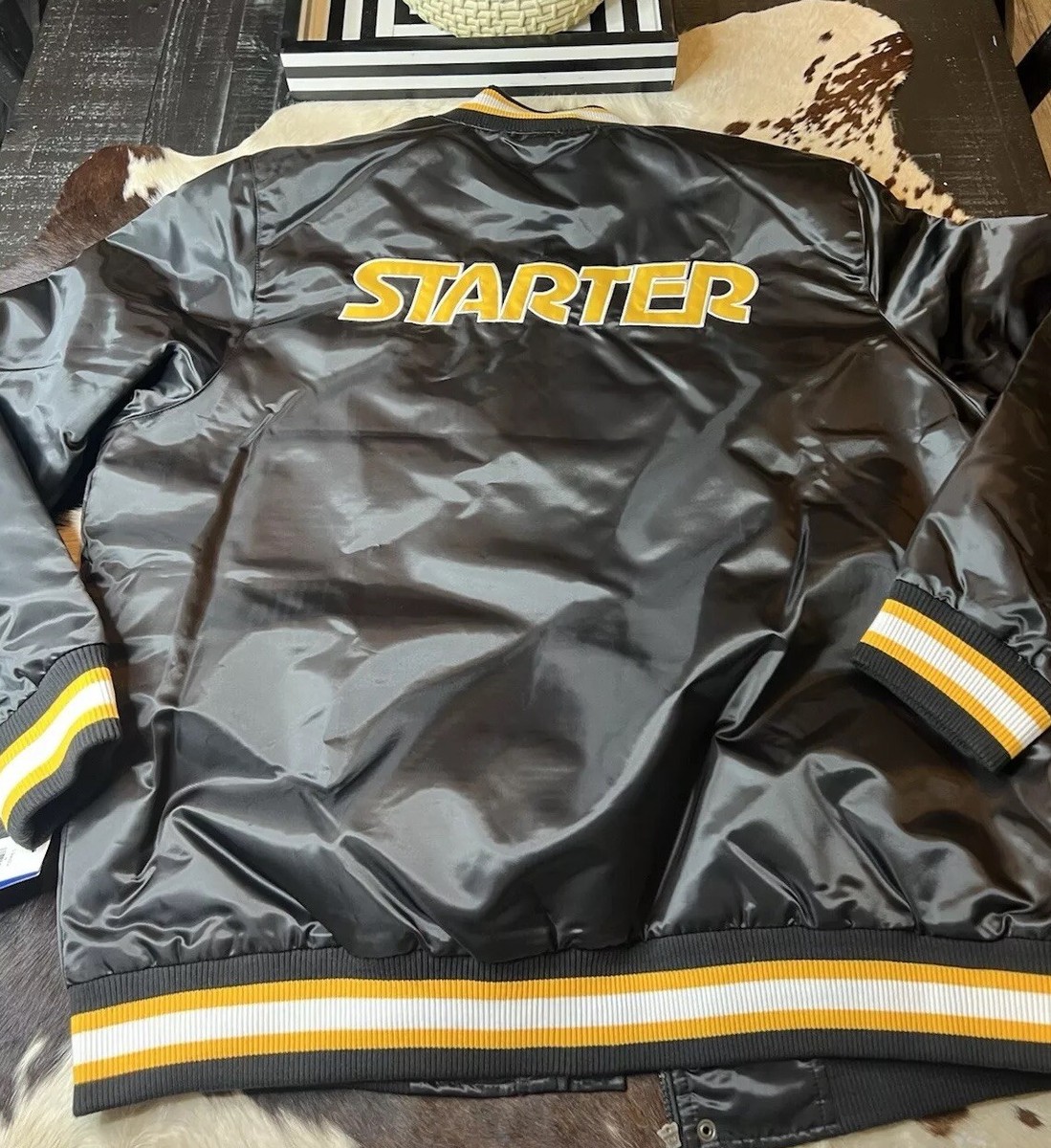 Starter Yellow Coats, Jackets & Vests for Men for Sale Starter Yellow Coats, Jackets & Vests for Men for Sale