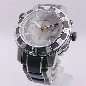 Tiffany & Co. Automatic Men's Watch Chronograph Case 42mm T-57 - Picture 1 of 8