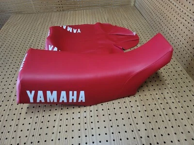 YAMAHA YZ250 YZ490 SEAT COVER 1983 TO 1985 K-L-N MODEL SEAT COVER (RED) (Y49105) - Image 1 of 4