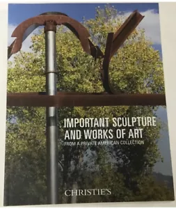 Christies Important Sculpture And Works Of Art Catalog November 2014 - Picture 1 of 4