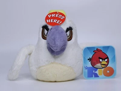 NWT Angry Birds Rio Nigel Plush | 5" 2011 CWT Collection (G11, No Sound) - Image 1 of 4
