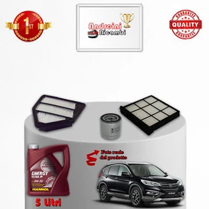 KIT TAGLIANDO FILTRI + OLIO HONDA CR-V IV 1.6-I-DTEC 88KW 120CV DAL 2013 -> - Imagen 1 de 1